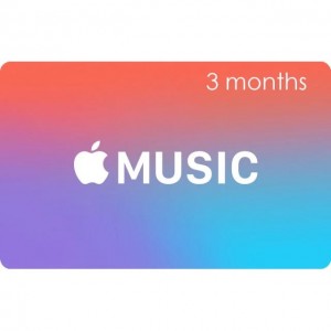 Apple iTunes Music 3 Month US Dollars (USD)