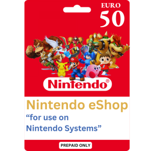 Nintendo eShop France €50 EURO- Instant Delivery (Prepaid Only)