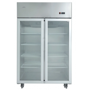 Masterchef Stainless Steel Chiller Two Glass Door - YCF 9402