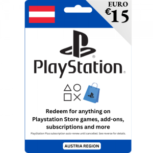 PlayStation Austria  - €15 Euro (€) - Instant Delivery (Prepaid Only)