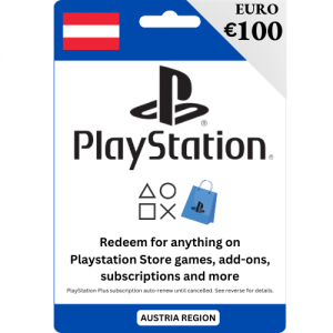 PlayStation Austria  - €100 Euro (€) - Instant Delivery (Prepaid Only)