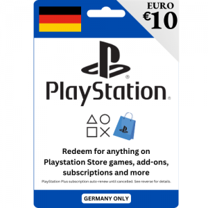 PlayStation Germany  - €10 Euro (€) - Instant Delivery (Prepaid Only)