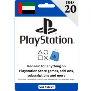 PlayStation UAE - 20 Dirham (AED) - Instant Delivery (Prepaid Only)