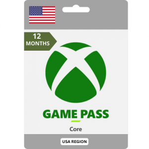 Xbox Game Pass Core 12 Month USA - Instant Delivery (Prepaid Only)