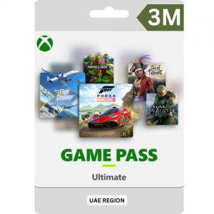 Xbox Game Pass Ultimate 3M UAE - Instant Delivery (Prepaid Only)