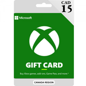 Xbox Live Canada 15 (CAD$) - Instant Delivery (Prepaid Only)