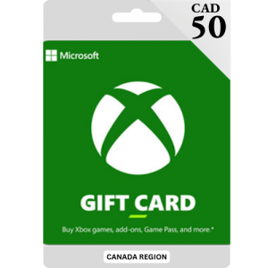 Xbox Live Canada 50 (CAD$) - Instant Delivery (Prepaid Only)