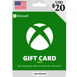 Xbox Live US - 20 Dollars ($) - Instant Delivery (Prepaid Only)