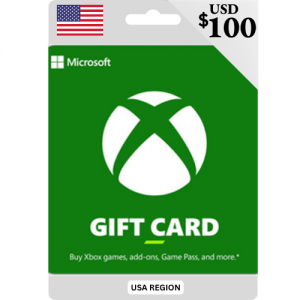 Xbox Live US - 100 Dollars ($) - Instant Delivery (Prepaid Only)