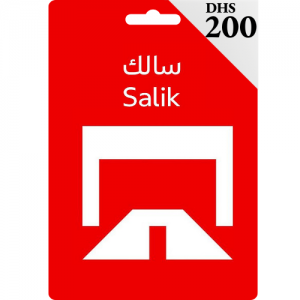 SALIK - 200 Dirham (AED) - Instant Delivery (Prepaid Only)