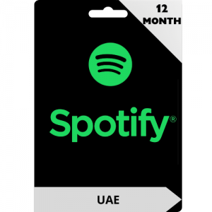 Spotify 12 months UAE - Instant Delivery (Prepaid Only)