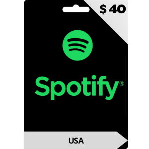 Spotify $40 Dollars - Instant Delivery (Prepaid Only)