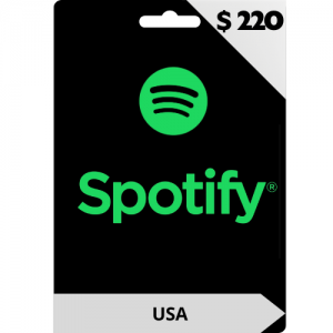 Spotify $220 Dollars - Instant Delivery (Prepaid Only)