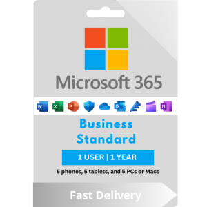 Microsoft 365 Business Standard - Instant Delivery (Prepaid Only)