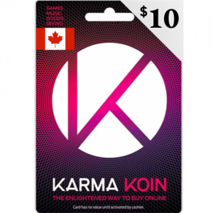 Karma Koin Canada - 10 (CAD$) -  Instant Delivery (Prepaid Only)